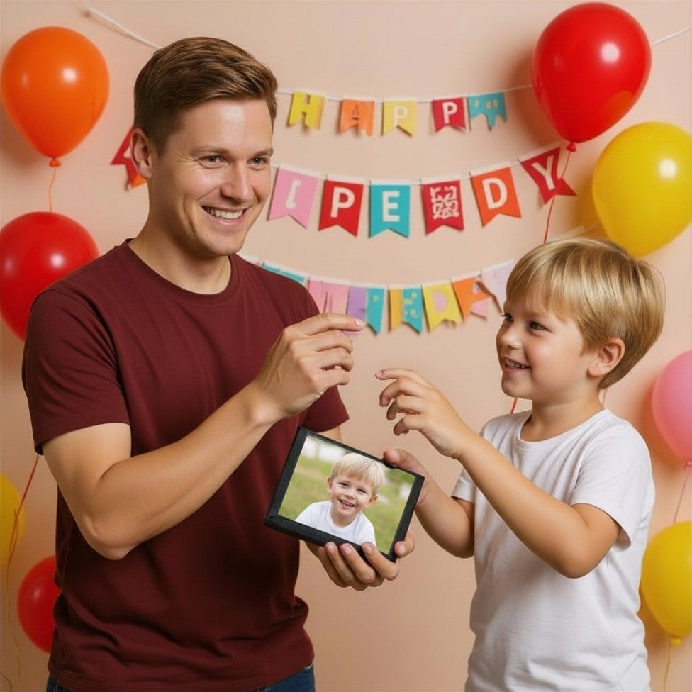 Improved version Kids' Personalized Photo Wallet, Boy and Girl Wallet, Kids Gift, Gift for Boys, Child Wallet, Gift for Kids